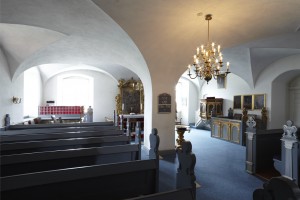 Klosterkirken benyttes til almindelige kirkehandlinger