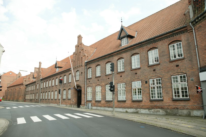 Slagelse Kloster, med Helligåndskirken